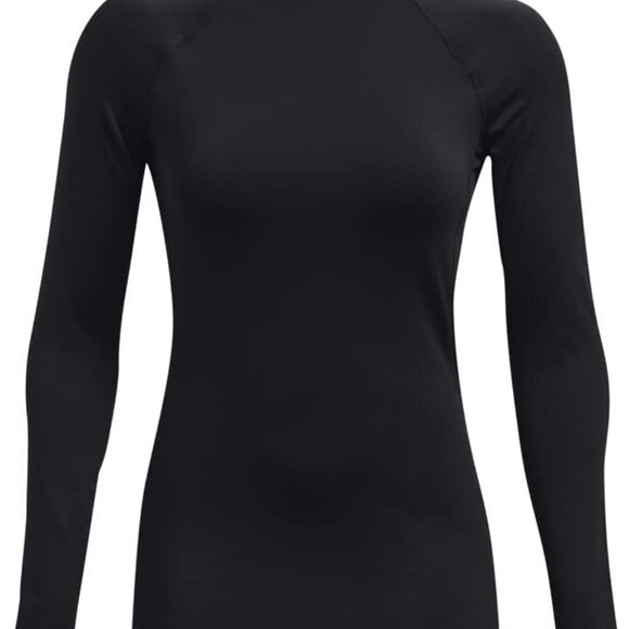 Women's ColdGear Authentics Mock Neck - Picture 3 of 6